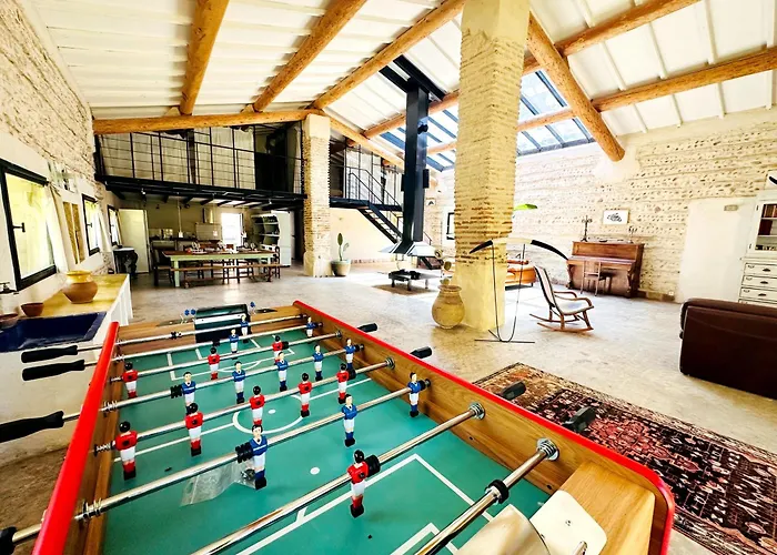 Villa Magnifique Loft - Piscine - Tennis - Babyfoot *
