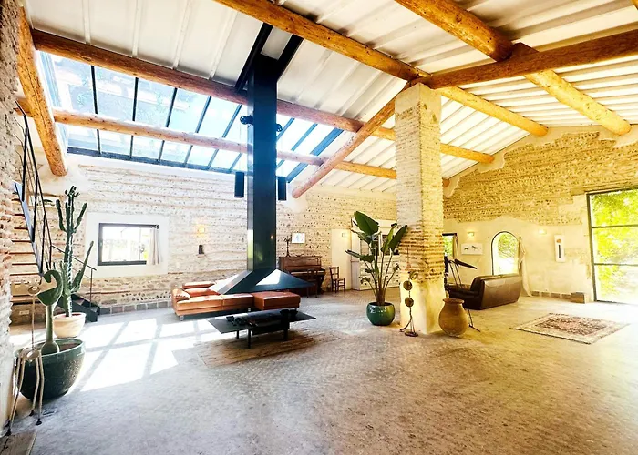 Βίλα Magnifique Loft - Piscine - Tennis - Babyfoot Νιμ